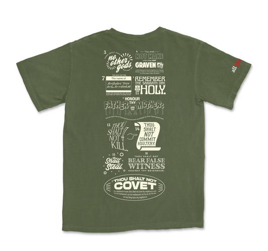 10 Commandments Tee