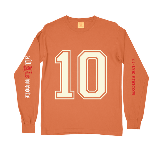 10 Commandments Long Sleeve Tee