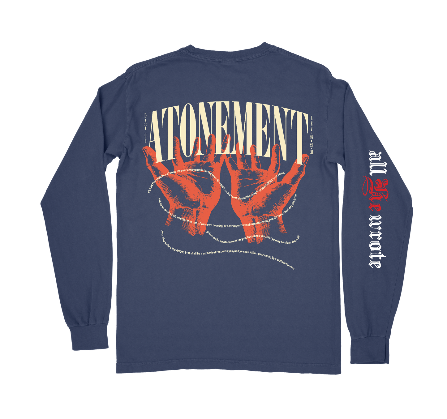Day of Atonement Long Sleeve Tee